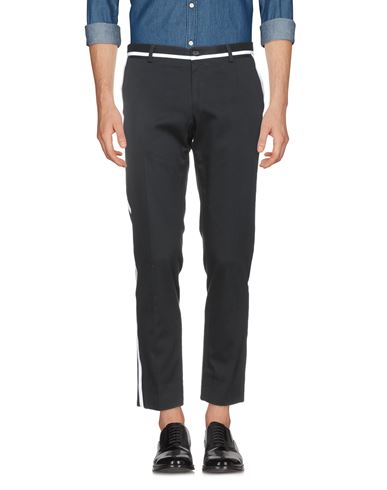 Man Pants Black Size 28 Cotton, Elastane