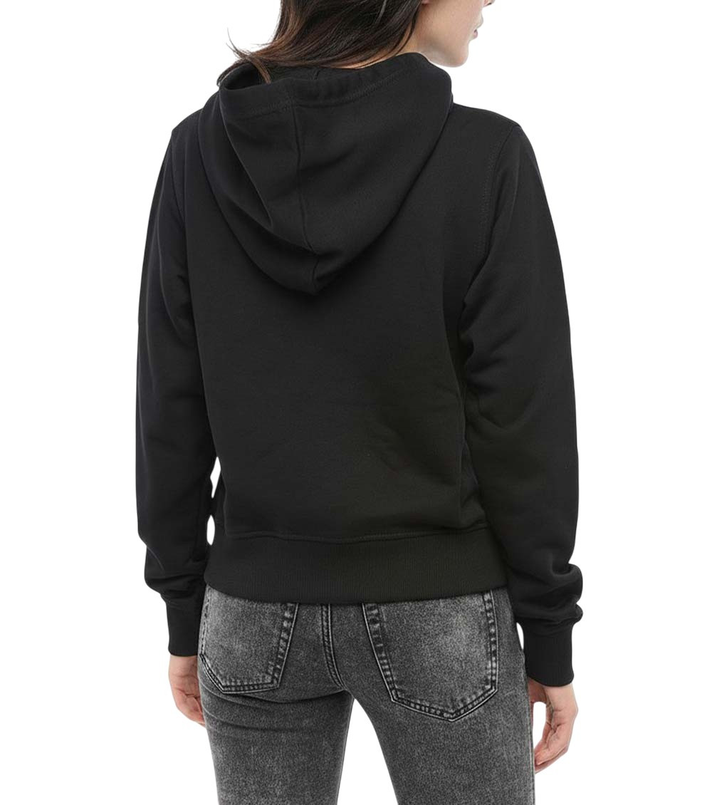 Black Graphic Hoodie