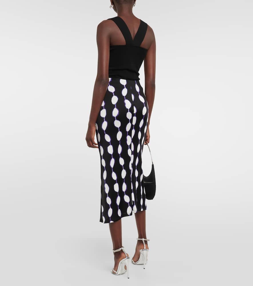Diane von Furstenberg Emina printed jersey mini dress