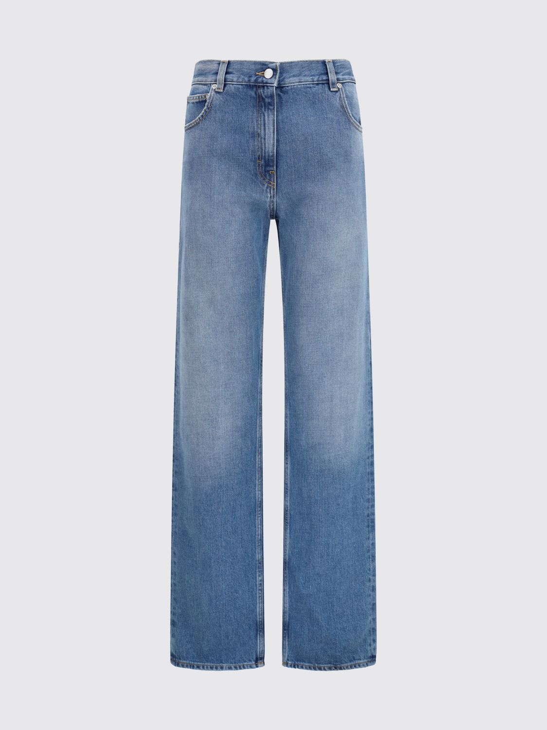 Jeans Woman color Gnawed Blue