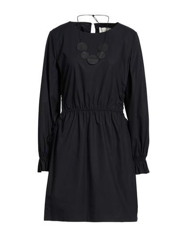 Woman Mini dress Black Size M Cotton