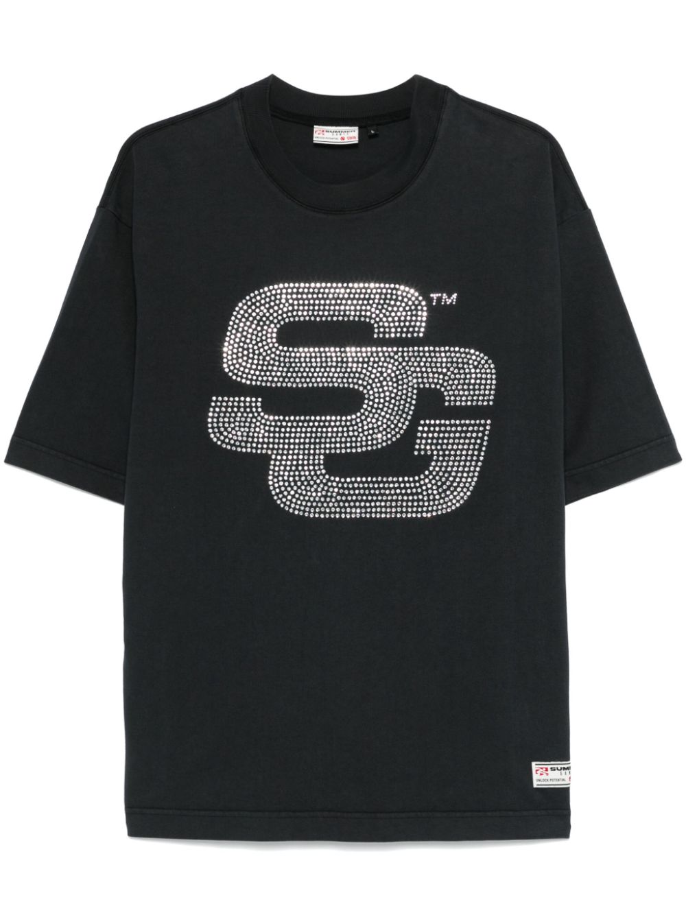 Logo-embellished T-shirt - Black