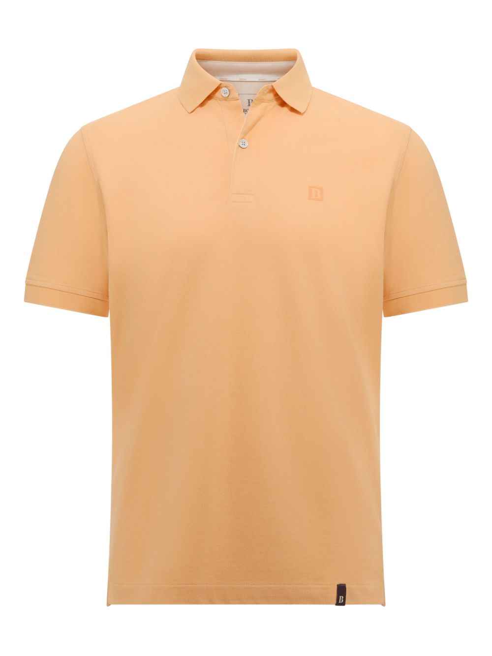 Boggi Milano Cotton Piqué Polo Shirt - Orange