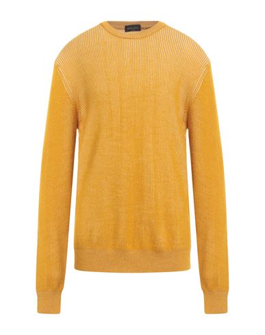 Man Sweater Yellow Size 44 Wool, Alpaca wool