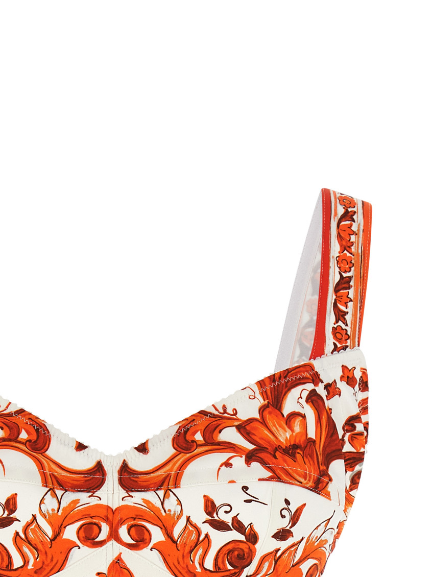Maiolica Top Orange Tops - Women