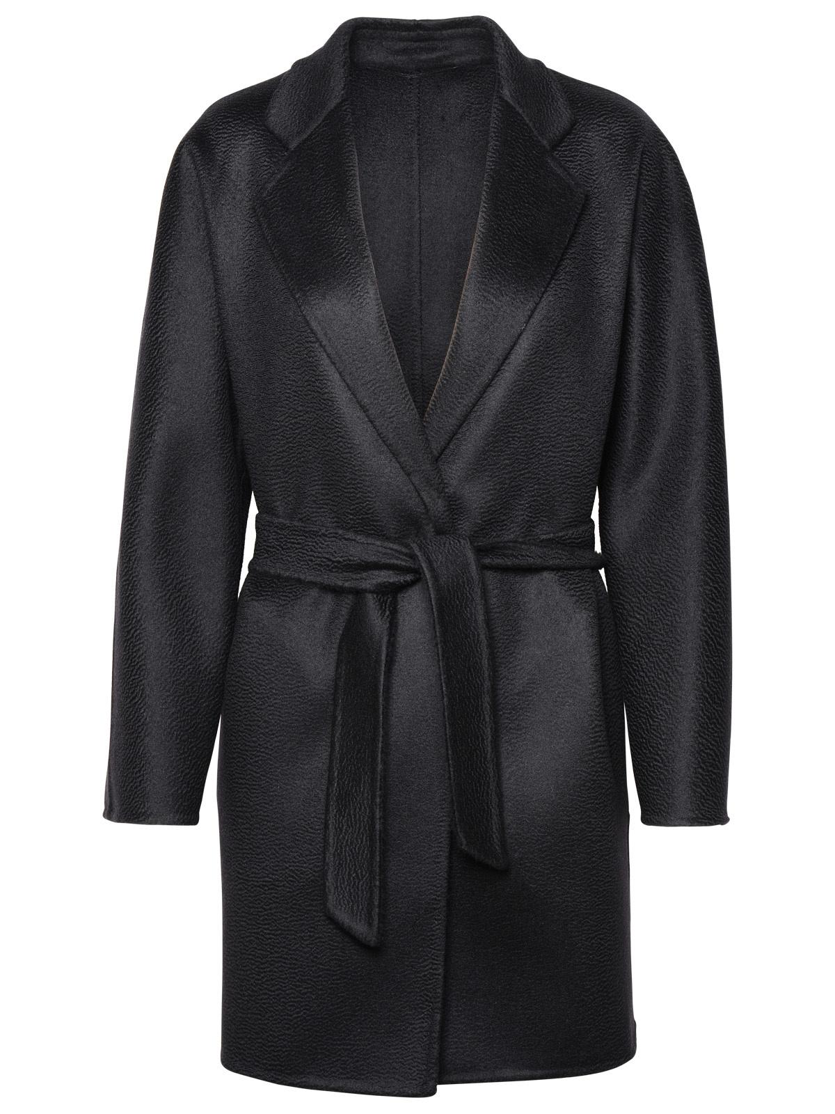 Black Cashmere Coat