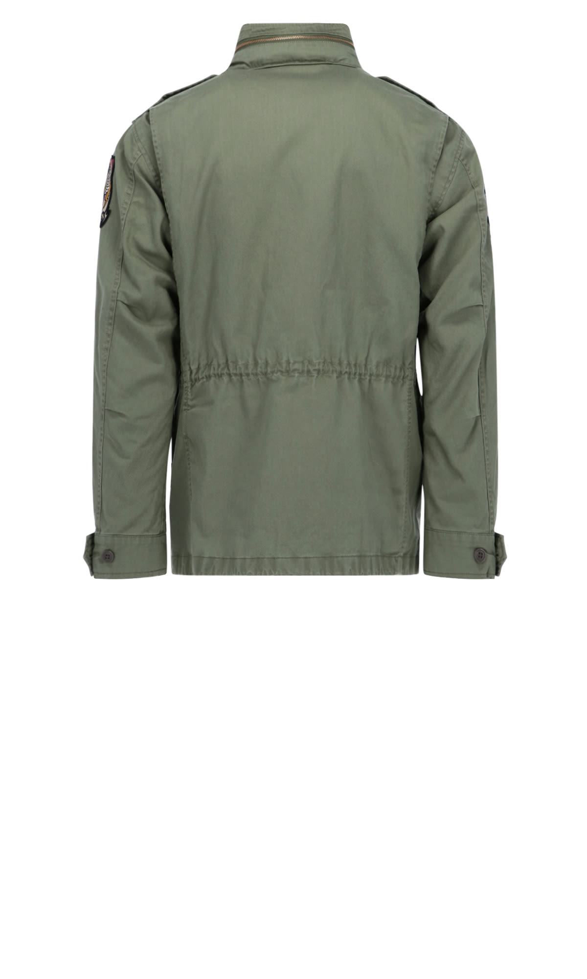 Herringbone field jacket - Green