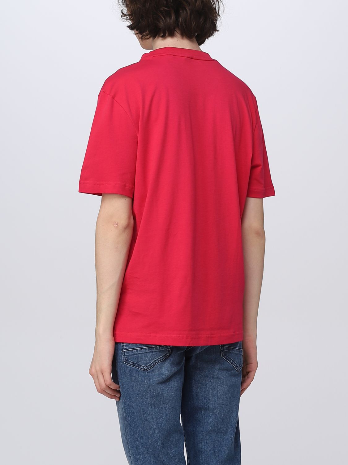 T-Shirt Men color Fuchsia