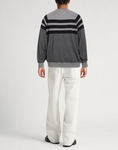 Man Sweater Grey Size S Acrylic, Virgin Wool