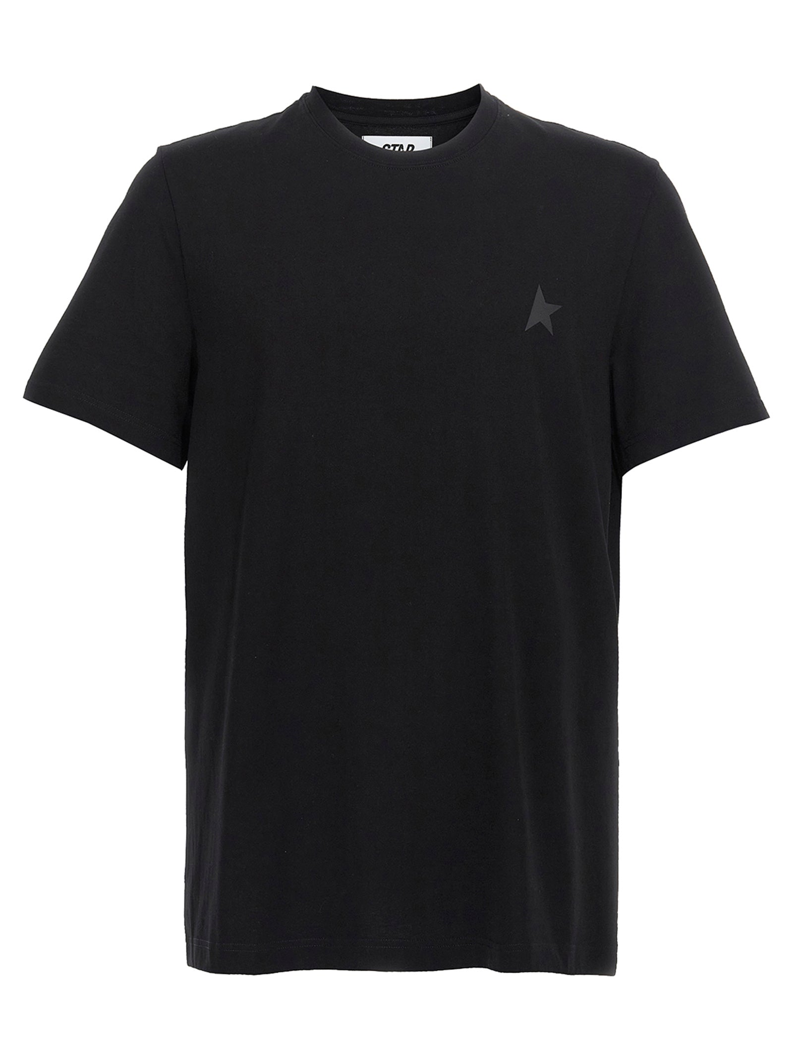 Logo-Embroidered Cotton T-Shirt — Black