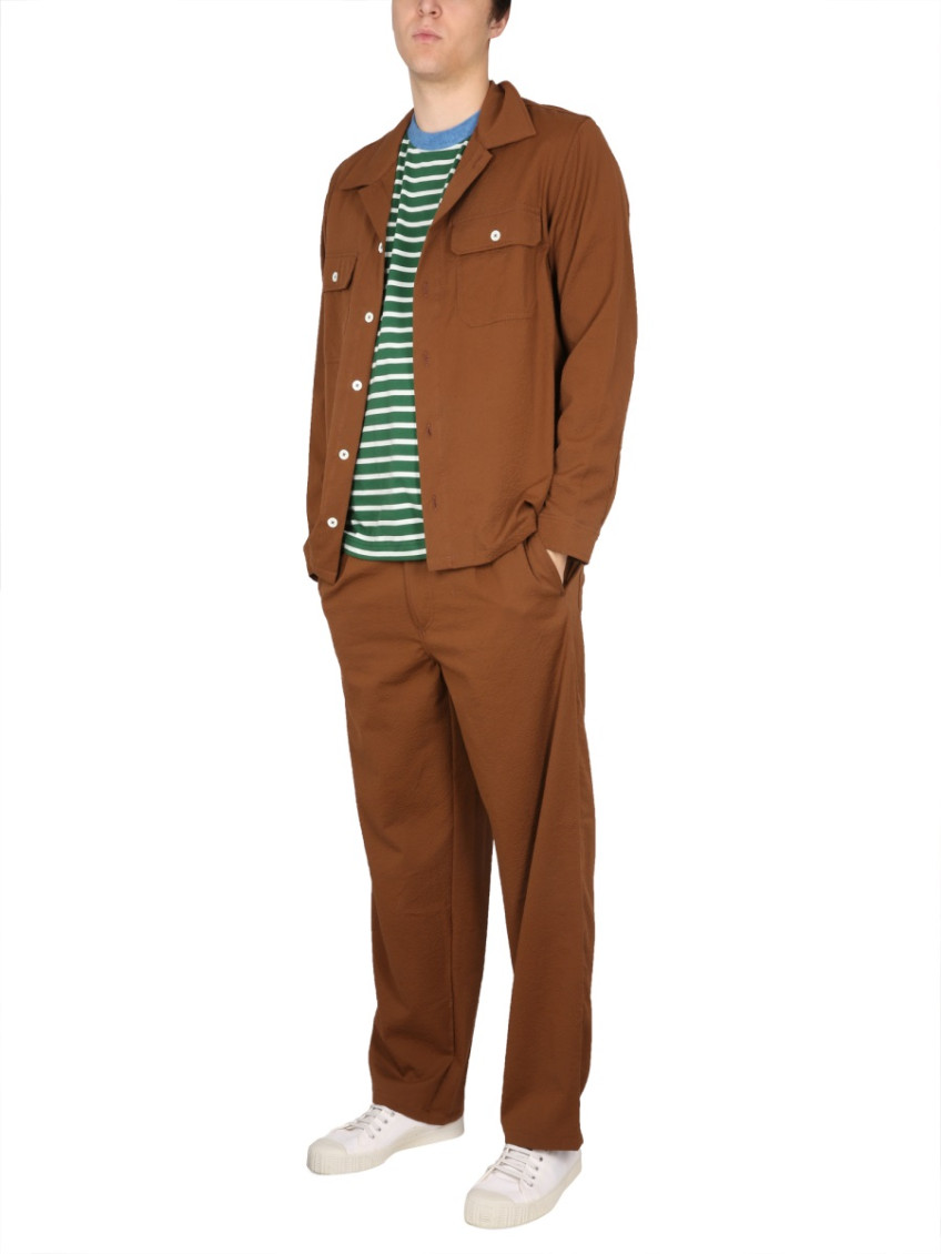 Brown Regular Solid Shirt