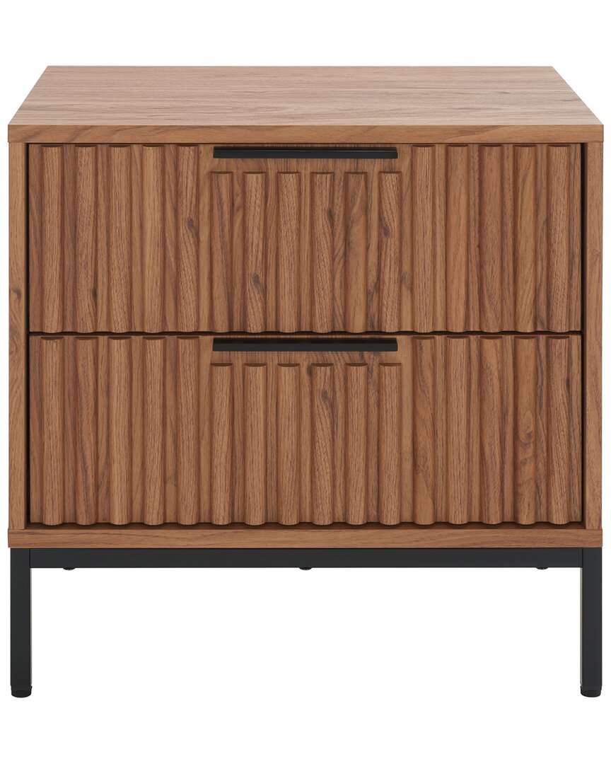 Lylia 2 Drawer Nightstand