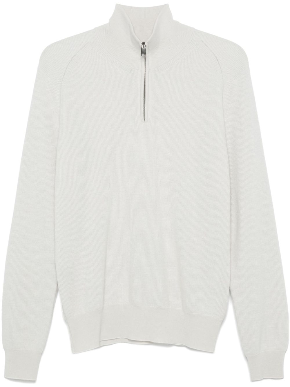 Zip-up pullover - Grey
