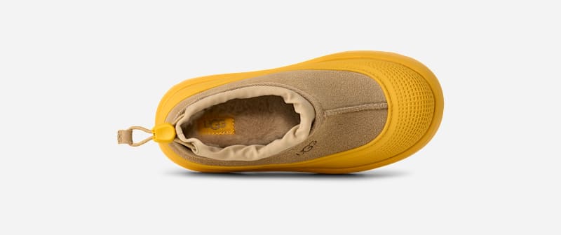 ® Kids' Tasman Weather Hybrid Suede in Mustard Seed/Summer Wheat
