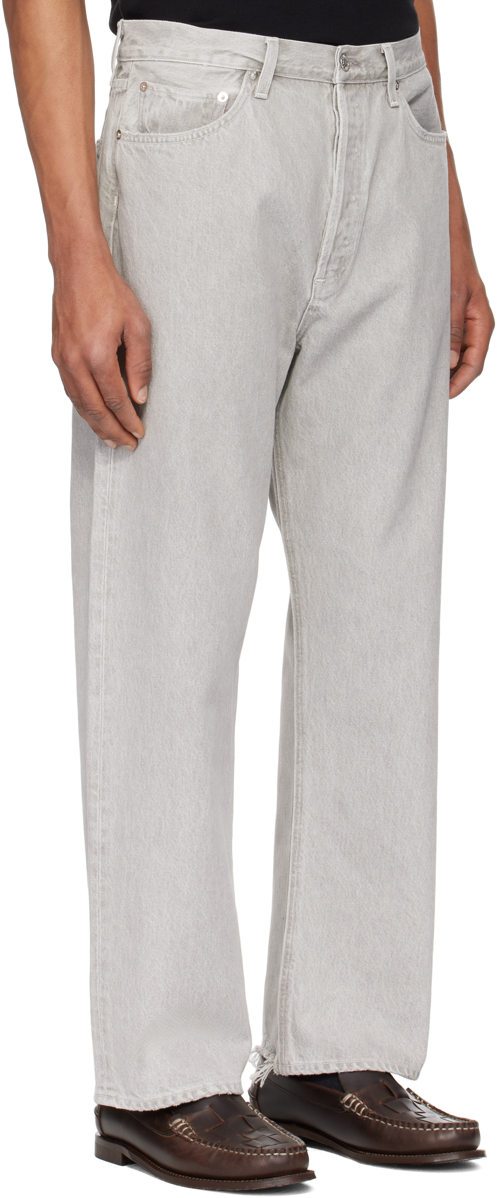 AGOLDE Gray 90's Jeans