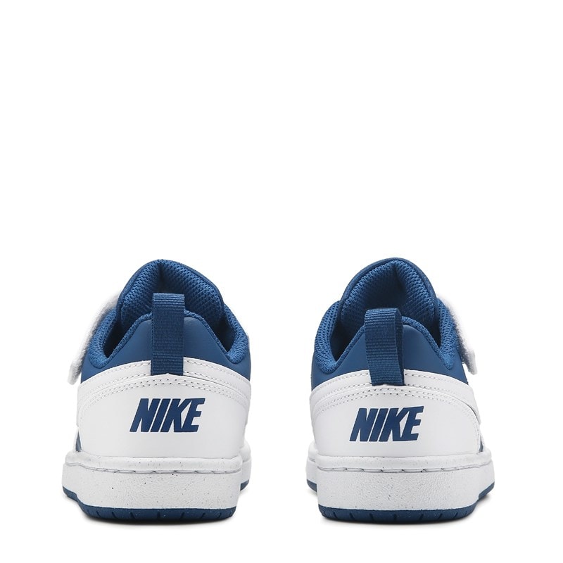 Kids' Court Borough Recraft Low Top Sneaker Little Kid Shoes (White/Blue)