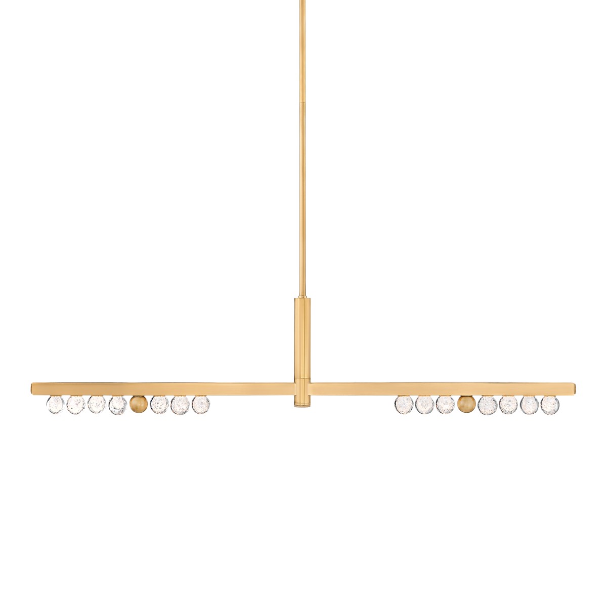 Vintage Brass LED Linear from the Annecy Collection