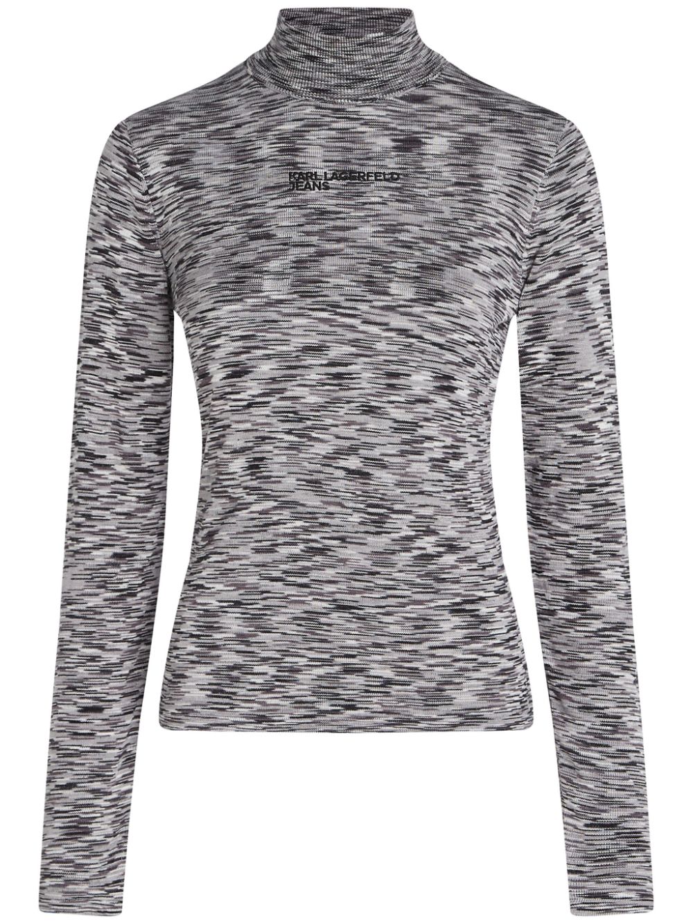 Mock-neck sweater - Grey