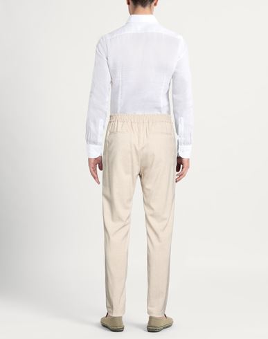 Man Pants Beige Size 32 Viscose, Polyamide, Elastane