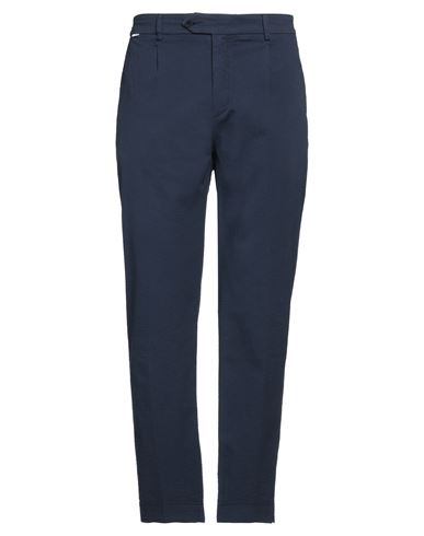 Man Pants Navy Size XXL Cotton, Elastane