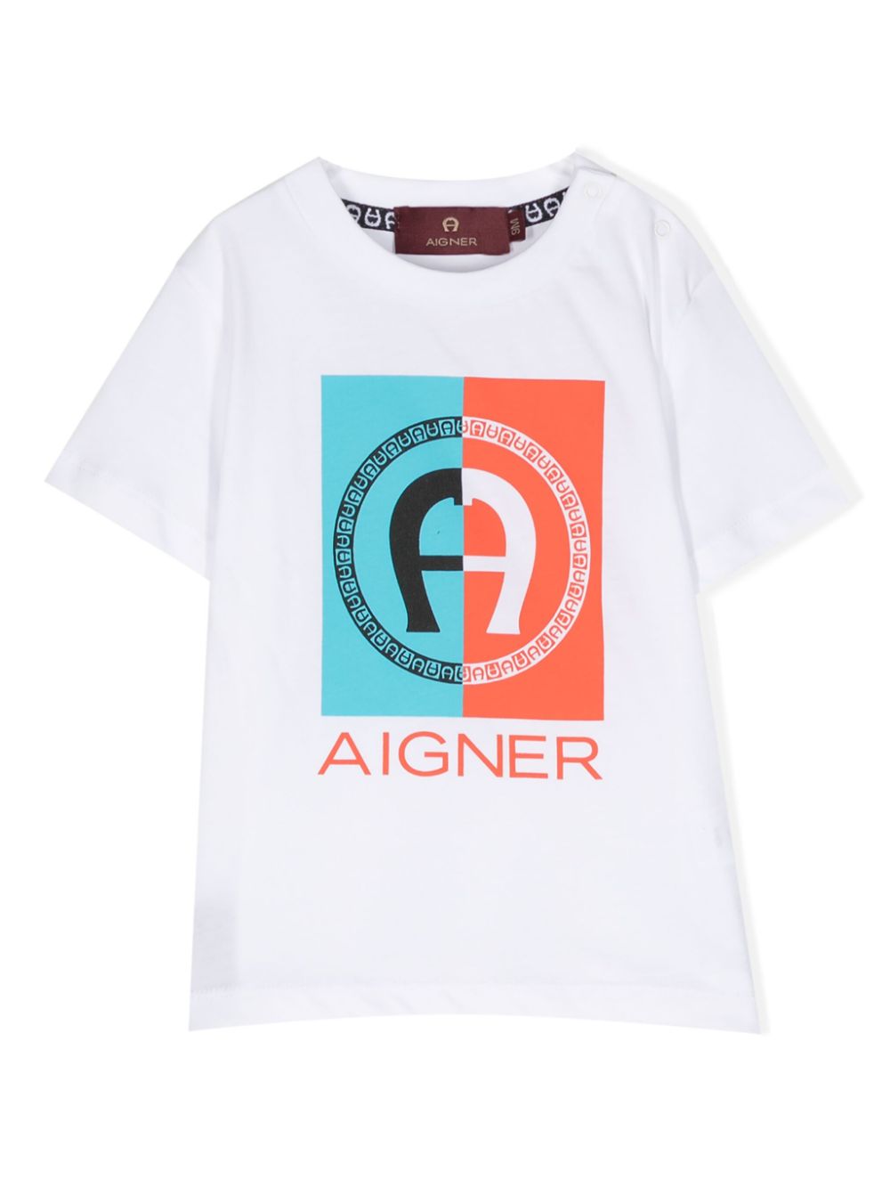 Logo-print cotton T-shirt - White