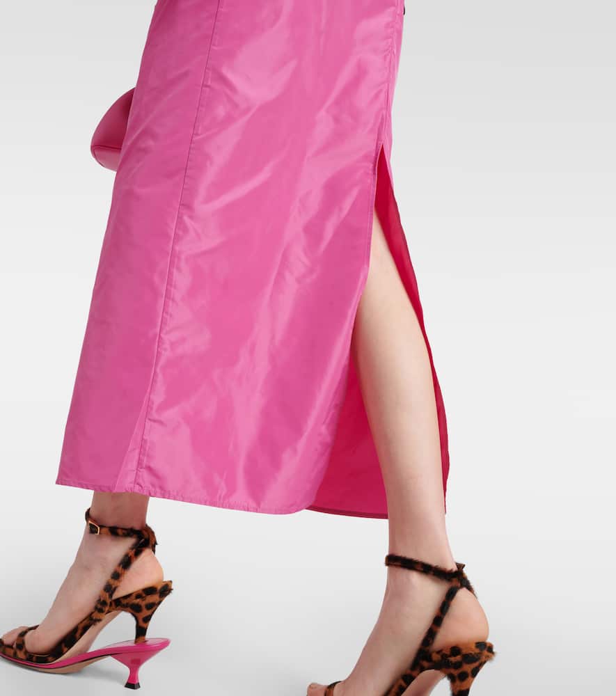 Staud Andrea off-shoulder maxi dress