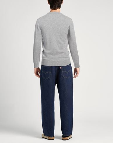 Alpha Studio Man Sweater Light grey Size 38 Wool