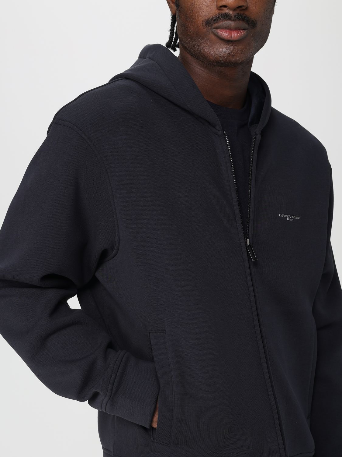 Sweatshirt Men color Blue
