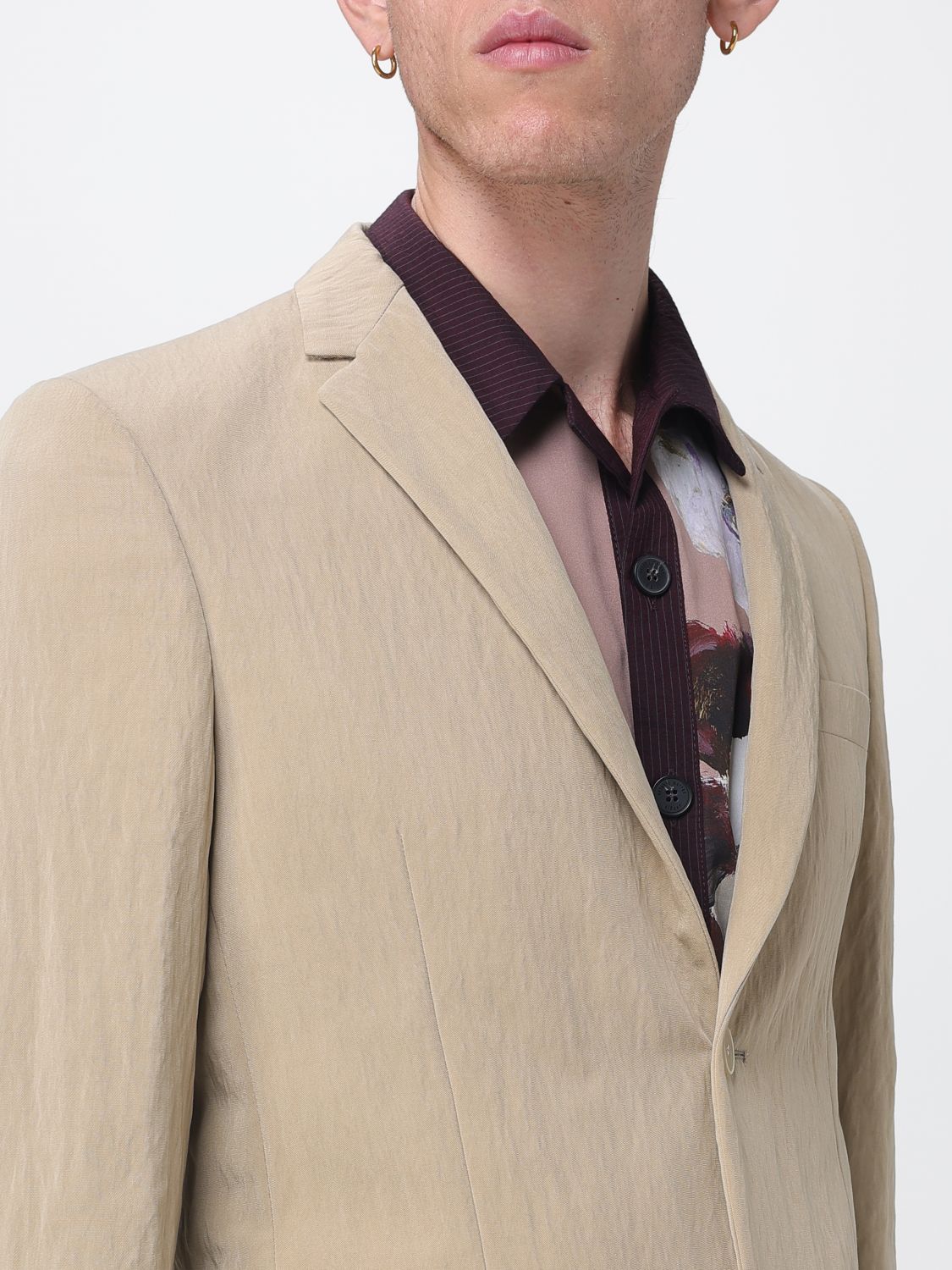 Jacket Men color Beige