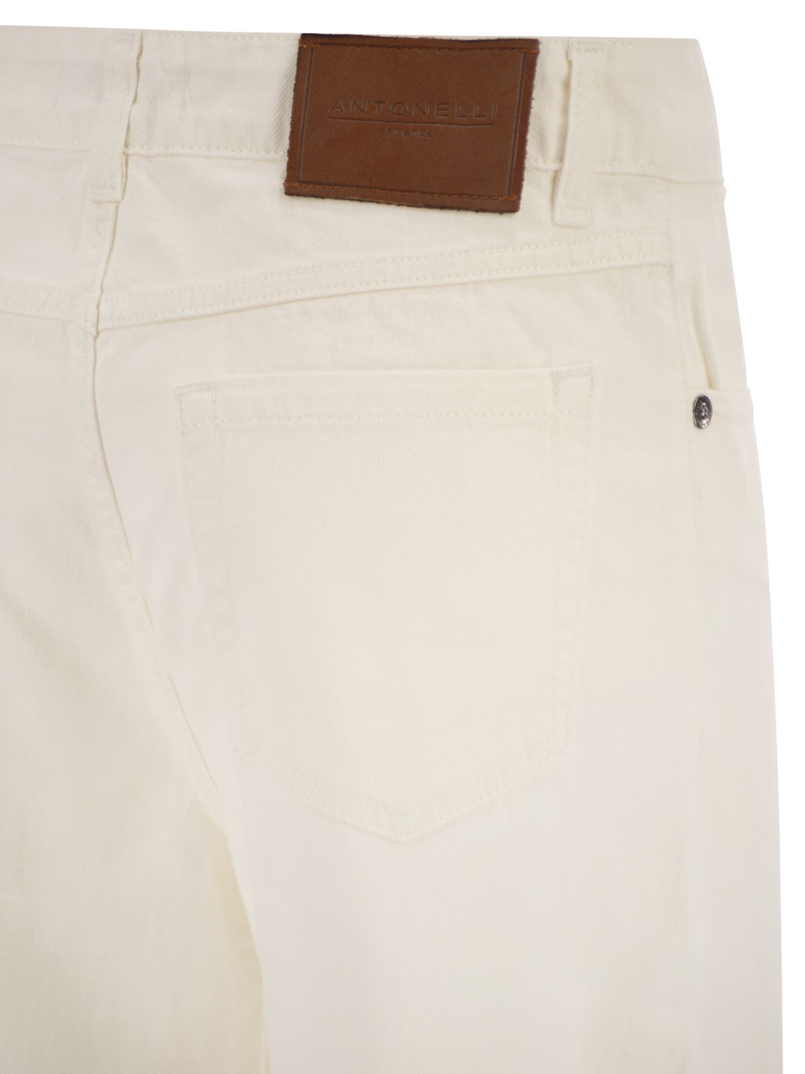 Antonelli Firenze Wide Leg Organic Cotton Jean