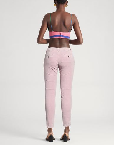 Woman Pants Blush Size 2 Cotton, Viscose, Elastane
