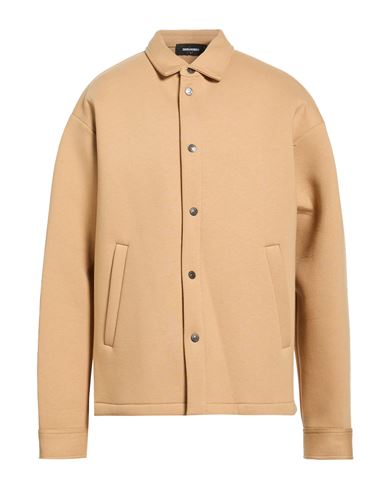 Man Jacket Camel Size L Cotton