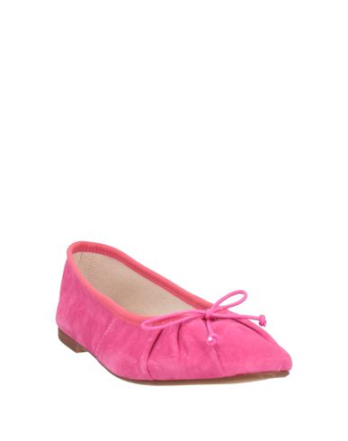 Ovyé Woman Ballet flats Fuchsia Size 10 Leather