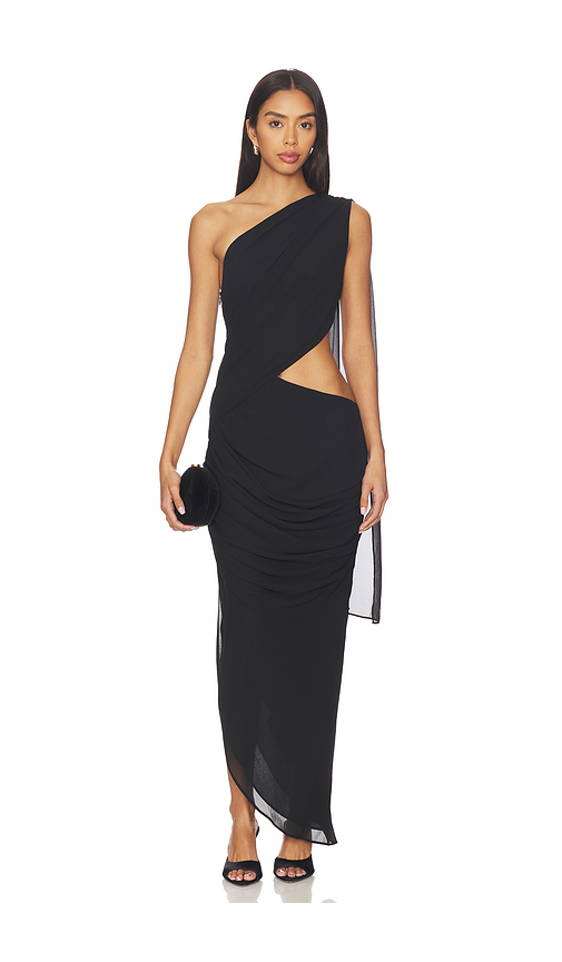 Lovers and Friends Marleen Maxi Dress in Black. - XS also in XXS, S