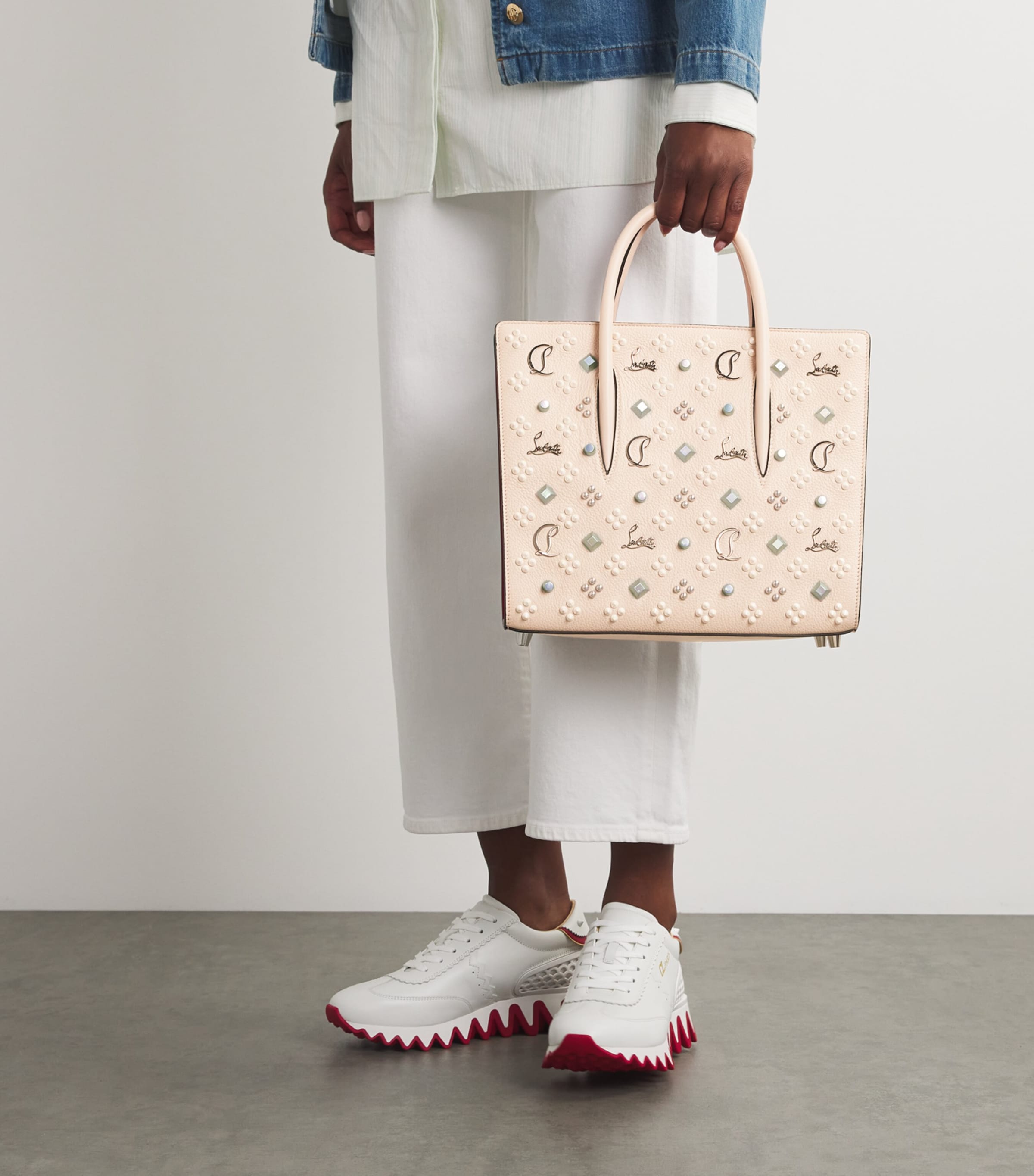Paloma Medium Leather Top-Handle Bag