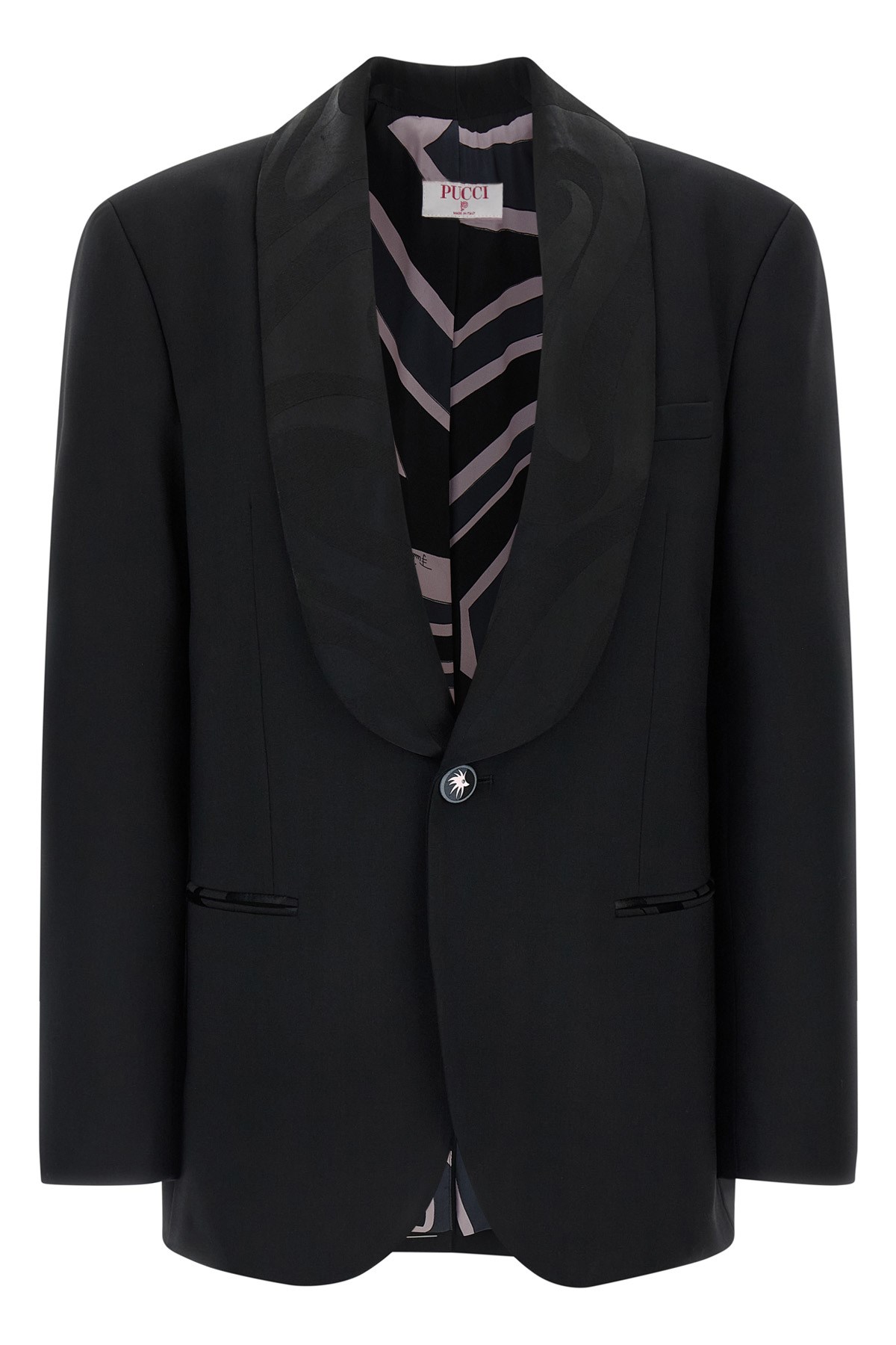 'Labirinto' Single-Breasted Blazer