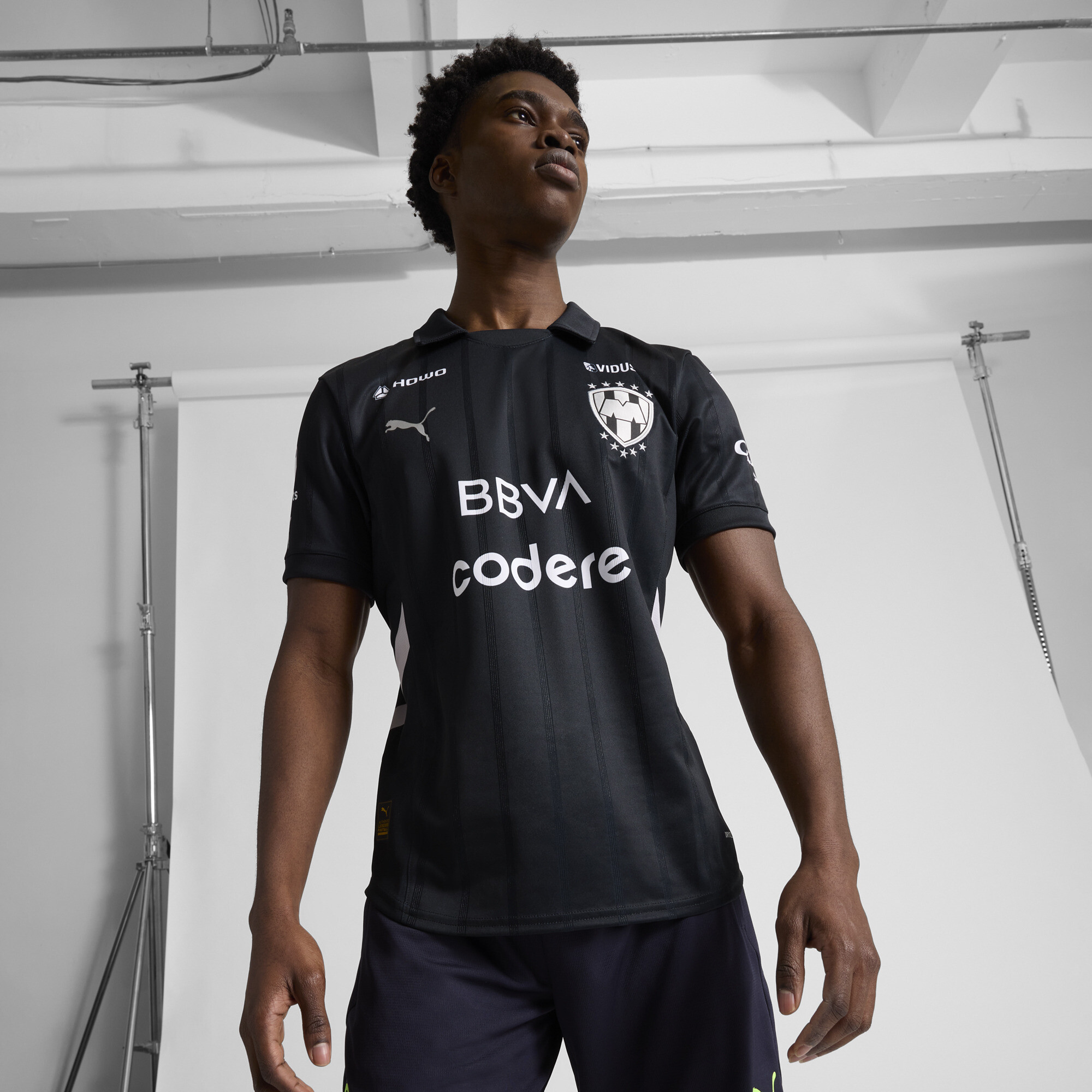 PUMA C.F. Monterrey '25 Alternative Replica Men's Soccer Jersey in Black