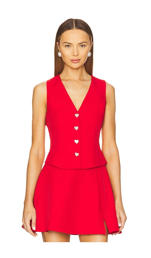 ELLIATT Buttercup Top in Red. Größe XS. Also in L, M