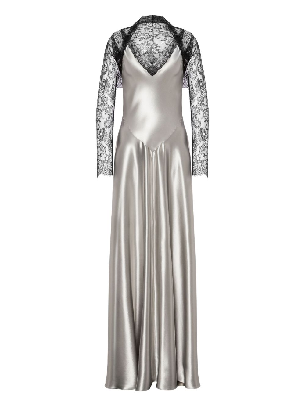 Satin dress - Silver