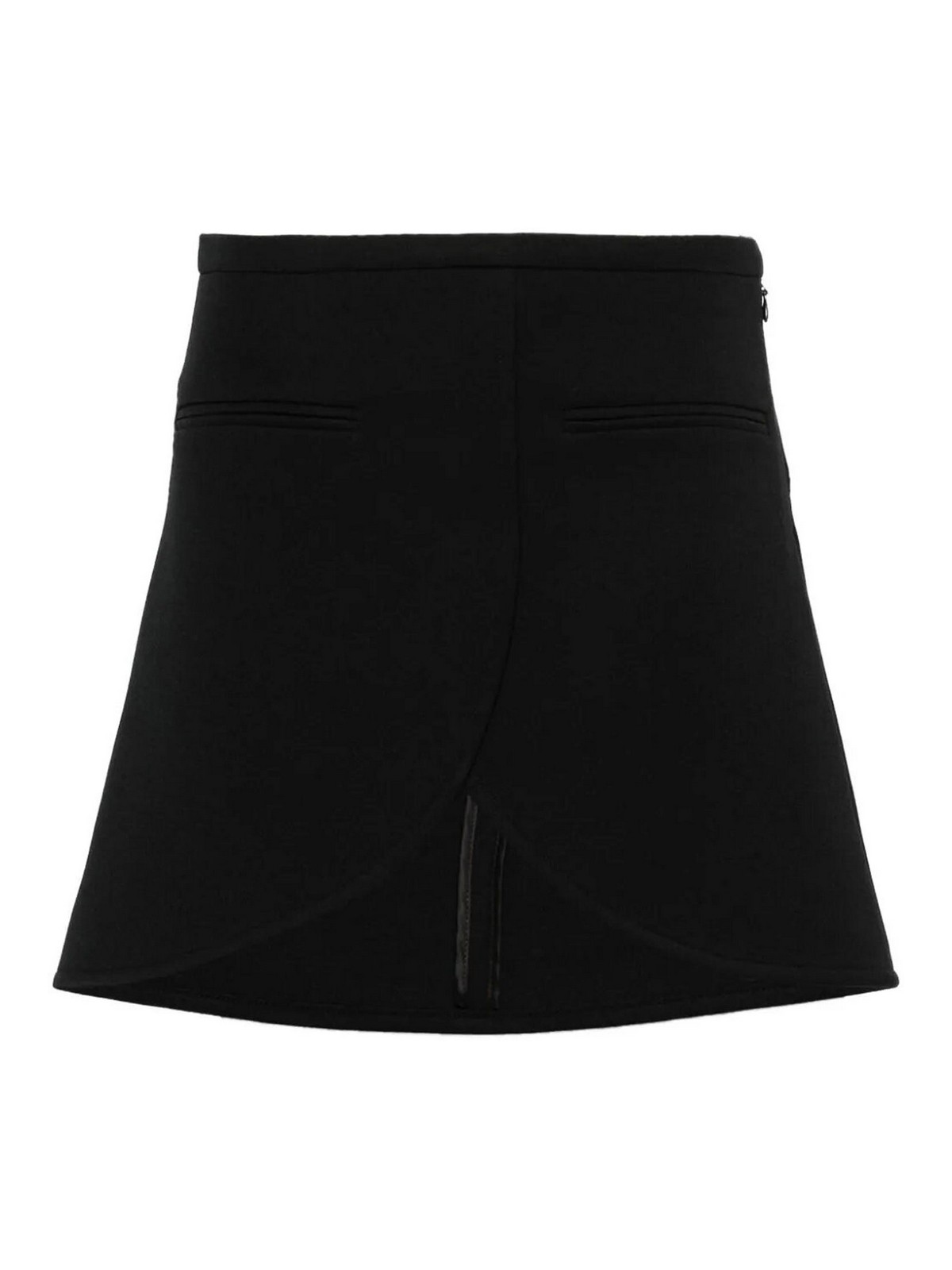 Asymmetrical Mini Skirt