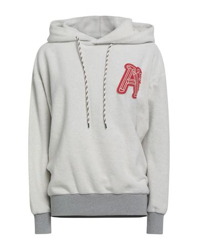 Woman Sweatshirt Ivory Size M Cotton