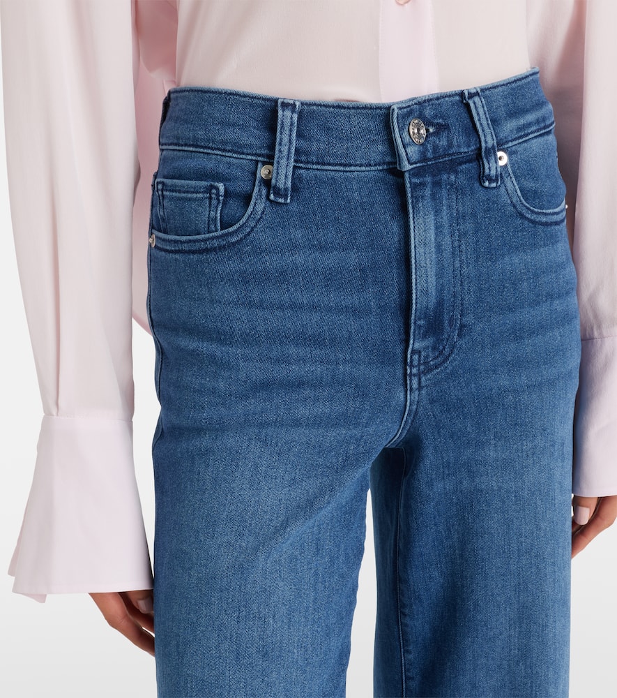 Le Slim Palazzo wide-leg jeans
