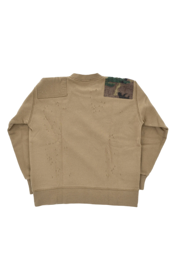 Boys Khaki Relaxed Sweatshirt