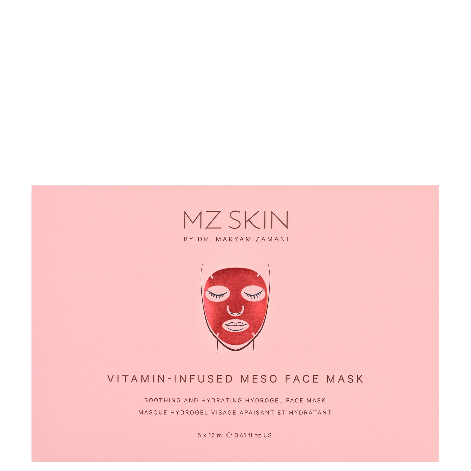 MZ Skin Vitamin-Infused Facial Treatment Mask 5 Pack in Beauty: NA
