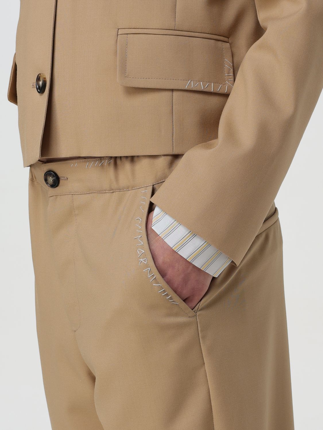 Pants Woman color Camel