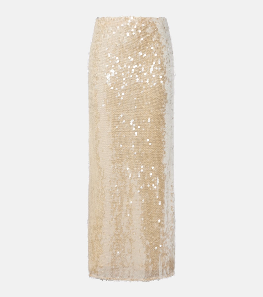 Linnie sequined maxi skirt
