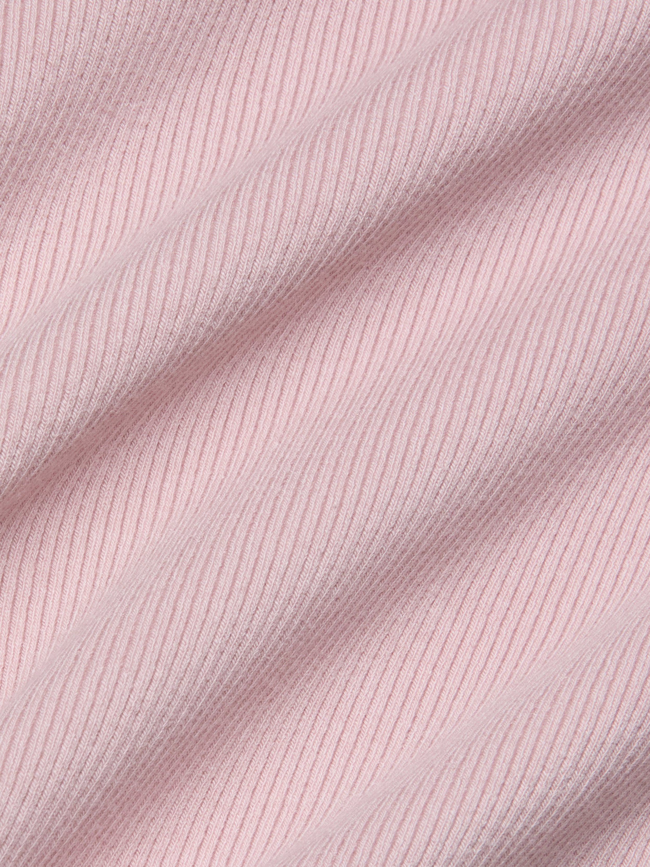 Brynlee Scoopneck T-Shirt In Pale Rose