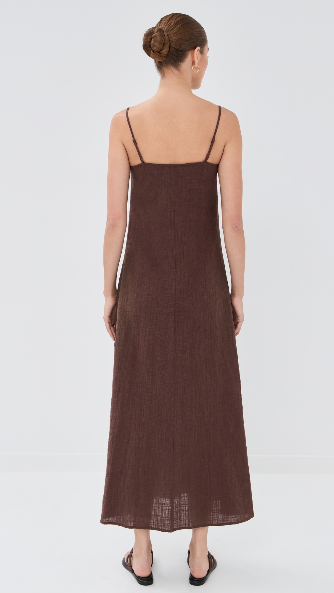 Laura Dress Dark Chocolate
