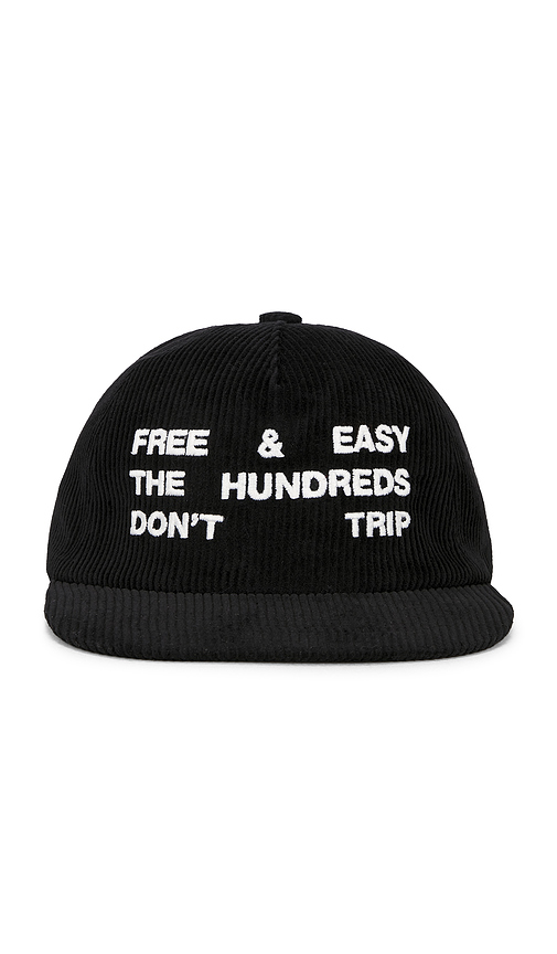 The Hundreds x Free And Easy Free & Easy Snapback Hat in Black. a