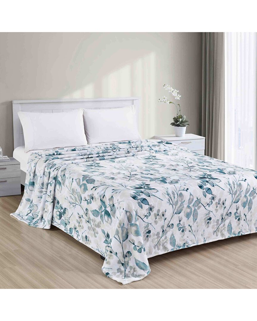 Printed Microfiber Bed Blanket